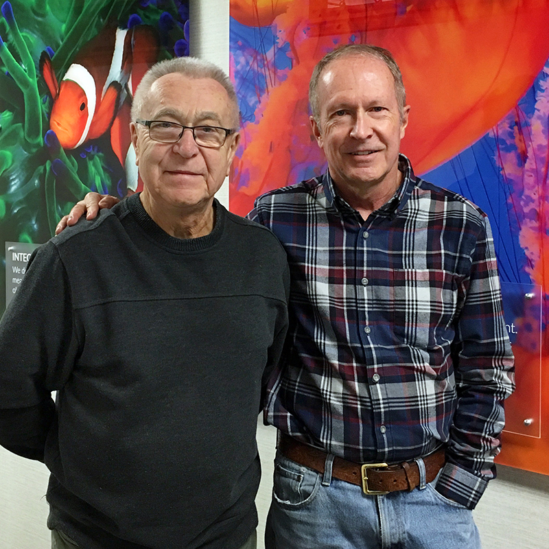 Adam Uzieblo and Kirk Maxey